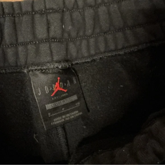 Jordan unisex black sweatpants - Picture 3 of 4